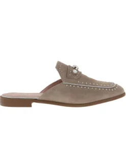 Mules femme marron