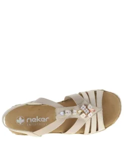 Nu-pieds/sandales femme blanc