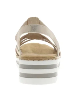 Nu-pieds/sandales femme blanc