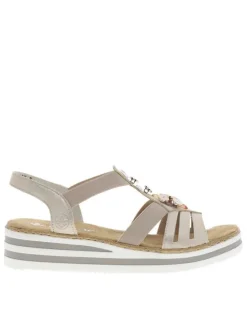 Nu-pieds/sandales femme blanc