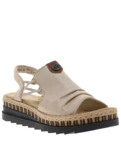 Nu-pieds/sandales femme gris