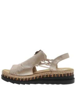 Nu-pieds/sandales femme gris