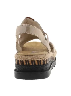Nu-pieds/sandales femme gris