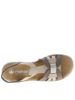 Nu-pieds/sandales femme marron