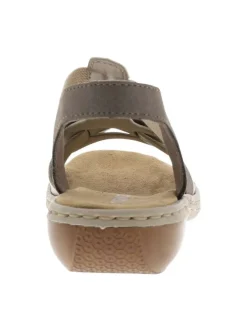 Nu-pieds/sandales femme marron