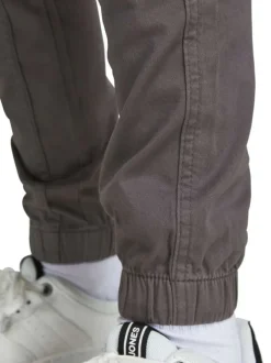 Pantalon Cargo Paul Flake anthracite uni avec une coupe slim