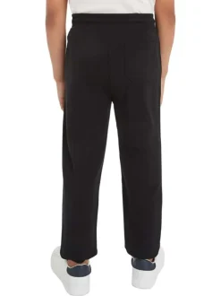Pantalon de jogging en coton régénératif noir avec une coupe relaxed