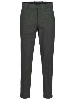Pantalon anthracite Chino Ace Henry en coton mélangé à coupe slim
