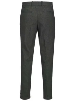 Pantalon anthracite Chino Ace Henry en coton mélangé à coupe slim