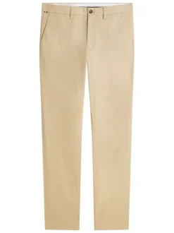 Pantalon chino Bleecker en coton mélangé beige pourvu d'une coupe slim