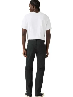 Pantalon Chino Xx Chino Std Ii en coton anthracite uni avec une coupe droite