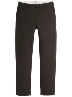Pantalon Chino Xx Chino Std Ii en coton anthracite uni avec une coupe droite