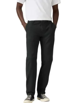 Pantalon Chino Xx Chino Std Ii en coton anthracite uni avec une coupe droite