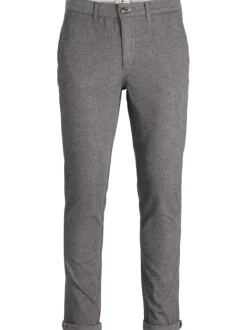 Pantalon coupe chino et slim fit Marco Fury en coton mélangé gris