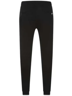 Pantalon de jogging en coton noir avec une coupe skinny