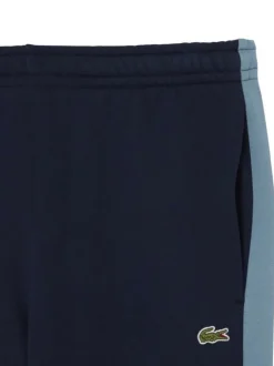 Pantalon de jogging en coton tricolore avec une coupe regular fit