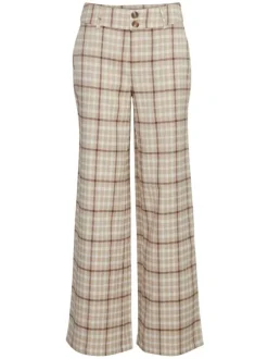 Pantalon femme beige