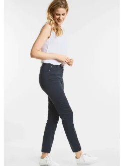 Pantalon femme bleu