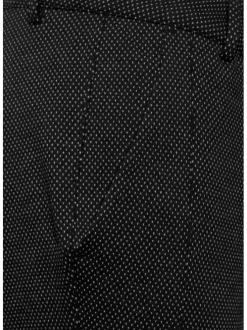 Pantalon femme droit noir