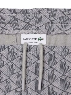 Pantalon jogging gris à coupe slim pourvu d'une taille élastique