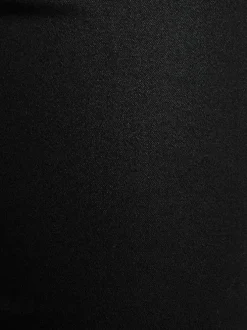 Pantalon 5 Poches noir uni avec des liserés et une coupe slim
