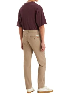 Pantalon XX Chino Std II en coton sable uni avec une coupe slim