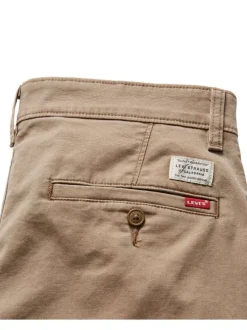 Pantalon XX Chino Std II en coton sable uni avec une coupe slim