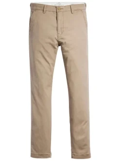Pantalon XX Chino Std II en coton sable uni avec une coupe slim