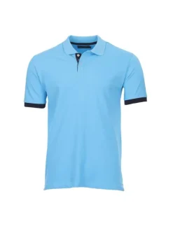 Polo Alix manches courtes homme bleu