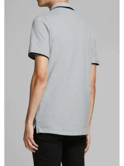 Polo PAULOS en coton avec une coupe droite, un col boutonné et logo brodé