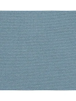 Pull en coton bleu uni droit à col rond et manches longues et broderie cheval