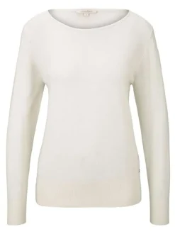 Pull femme blanc