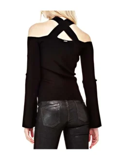 Pull femme noir