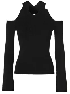 Pull femme noir