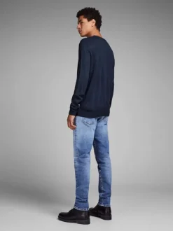 Pull homme bleu