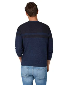 Pull homme bleu