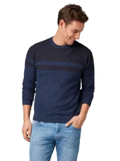 Pull homme bleu
