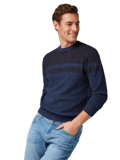 Pull homme bleu