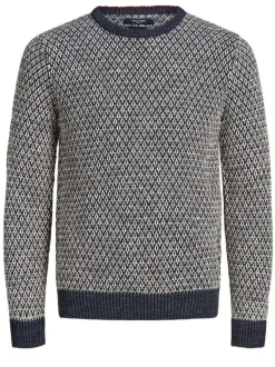 Pull homme bleu