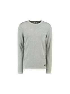 Pull homme gris