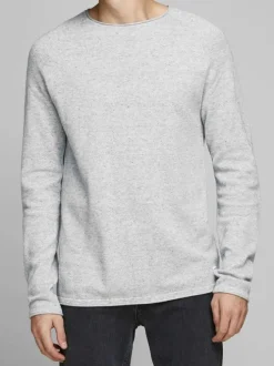 Pull homme gris