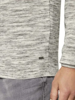 Pull homme gris