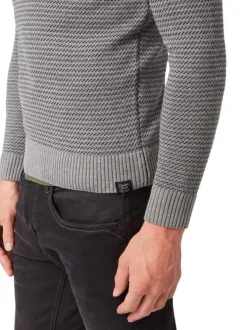 Pull homme gris