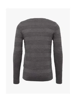 Pull homme gris