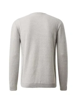 Pull homme gris