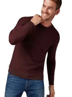 Pull homme rouge