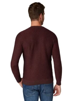 Pull homme rouge