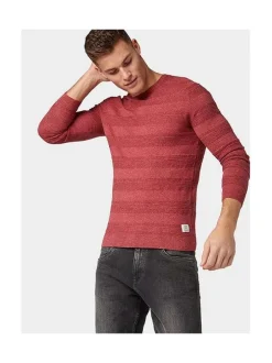 Pull homme rouge