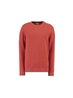Pull homme rouge