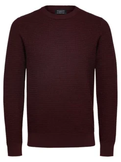 Pull homme rouge
